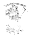 2008 Dodge Grand Caravan Seat Belt Diagram - ZV731K5AA