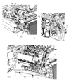 2008 Jeep Commander A/C Hose Diagram - 55116712AF