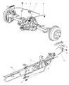 2006 Dodge Dakota Brake Line Diagram - 52013538AC