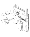 Dodge Ram Wagon Window Regulator Diagram - 55275376AB