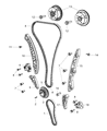 Jeep Timing Chain Diagram - 4884868AC