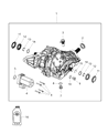 Jeep Compass Differential Diagram - 68292765AG