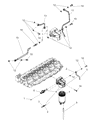 2008 Dodge Ram 3500 Fuel Filter Diagram - 68005223AB
