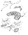 2021 Jeep Grand Cherokee Fuel Filler Neck Diagram - 68212660AA
