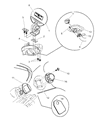 Dodge Viper Gas Cap Diagram - 4763684AC