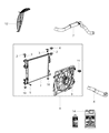 Ram C/V Radiator Hose Diagram - 4677731AB