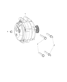 Ram Alternator Diagram - 56029696AA