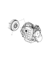 2007 Chrysler Sebring Torque Converter Diagram - 68003520