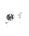Chrysler Crossfire Alternator Diagram - 5135465AA