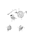Jeep Cherokee Brake Line Diagram - 4581560AE