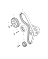 Jeep Belt Tensioner Diagram - 68397710AA