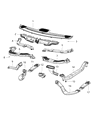 2021 Jeep Compass Air Duct Diagram - 68271657AB