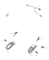 Dodge Viper Door Lock Switch Diagram - 1YK35DX9AA