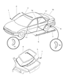 1999 Chrysler Cirrus Door Moldings Diagram - FJ28WEL