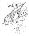 Chrysler Cirrus Car Speakers Diagram - 4760845