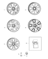 Jeep Spare Wheel Diagram - 1UT911XFAA