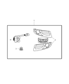 Dodge Caravan Fog Light Diagram - 82209184