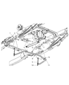 Dodge Ram 1500 Sway Bar Link Diagram - V5290373AA