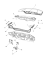 Chrysler 200 Door Hinge Diagram - 5074539AD