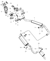 Ram Exhaust Manifold Diagram - 68036150AK