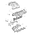 Jeep Wrangler Intake Manifold Gasket Diagram - 53013534AA