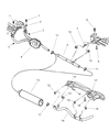 Dodge Ram 2500 Catalytic Converter Diagram - 52103344AE