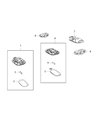 Ram 2500 Dome Light Diagram - 6RG45TX7AA