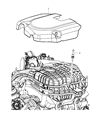 Chrysler Engine Cover Diagram - 4593903AD