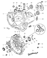 Jeep Back Up Light Switch Diagram - 5163420AC