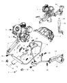 2008 Dodge Caliber Turbocharger Diagram - R5047246AA