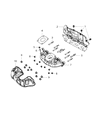 2015 Jeep Renegade Exhaust Manifold Diagram - 68212059AA