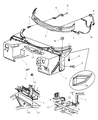 Dodge Viper Dash Panels Diagram - 4763547AC