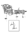 Jeep Back Up Light Switch Diagram - 5013336AA