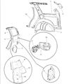 Jeep Grand Wagoneer Door Seal Diagram - 55134724