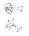 Jeep Wrangler Steering Wheel Diagram - 1TT68DX9AB