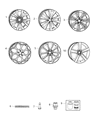Chrysler 300 Spare Wheel Diagram - 5SQ081XFAA