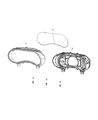 Jeep Grand Cherokee Speedometer Diagram - 68402703AB