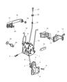 Dodge Ram Wagon Door Handle Diagram - 55359037AA