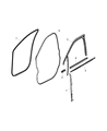 2020 Jeep Compass Door Seal Diagram - 68242104AA