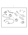 Dodge Grand Caravan Fog Light Diagram - 82212066