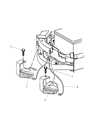 2002 Chrysler Prowler Horn Diagram - 4865991AA