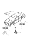 Chrysler Clock Spring Diagram - 5LY50DX9AD