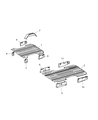 Dodge Sprinter 3500 Floor Pan Diagram - 68008312AA