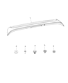 Chrysler Voyager Spoiler Diagram - 6FG39TZZAF