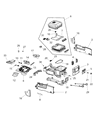Ram Center Console Base Diagram - 5MZ872X9AA