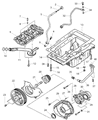 Jeep Crankshaft Seal Diagram - 5072670AA