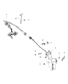 Ram 3500 Shift Cable Diagram - 68350303AD