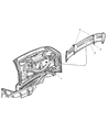 2002 Dodge Neon Spoiler Diagram - 82207478