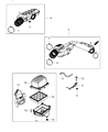 Dodge Durango Air Intake Coupling Diagram - 68022170AC