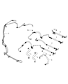 Dodge Avenger Power Steering Hose Diagram - 68080398AD